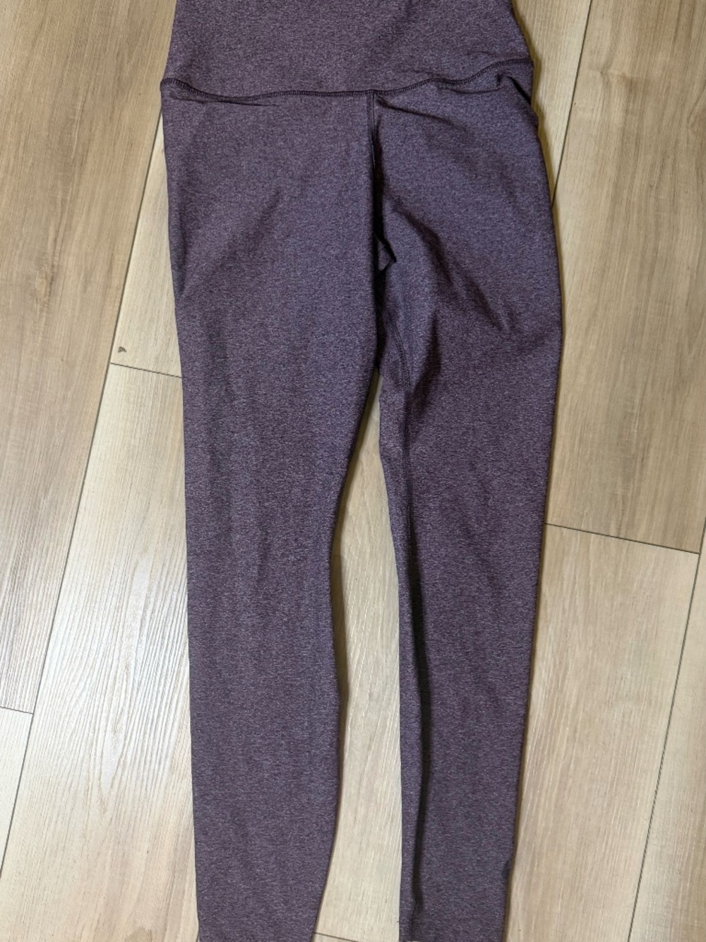 ✨ Nike Dri-Fit Leggings Small Plum Heather Sculpting Gym Girl Glow ✨